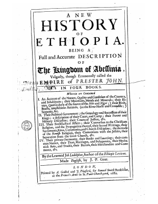 A History of Ethiopia - Ludolf, Hiob (1682).pdf